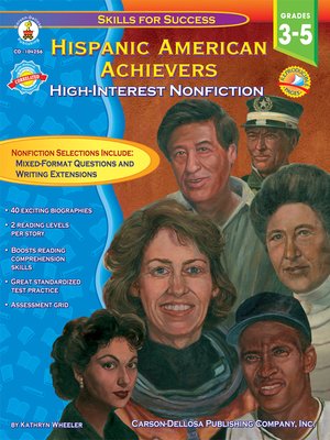 cover image of Hispanic American Achievers, Grades 3 - 5